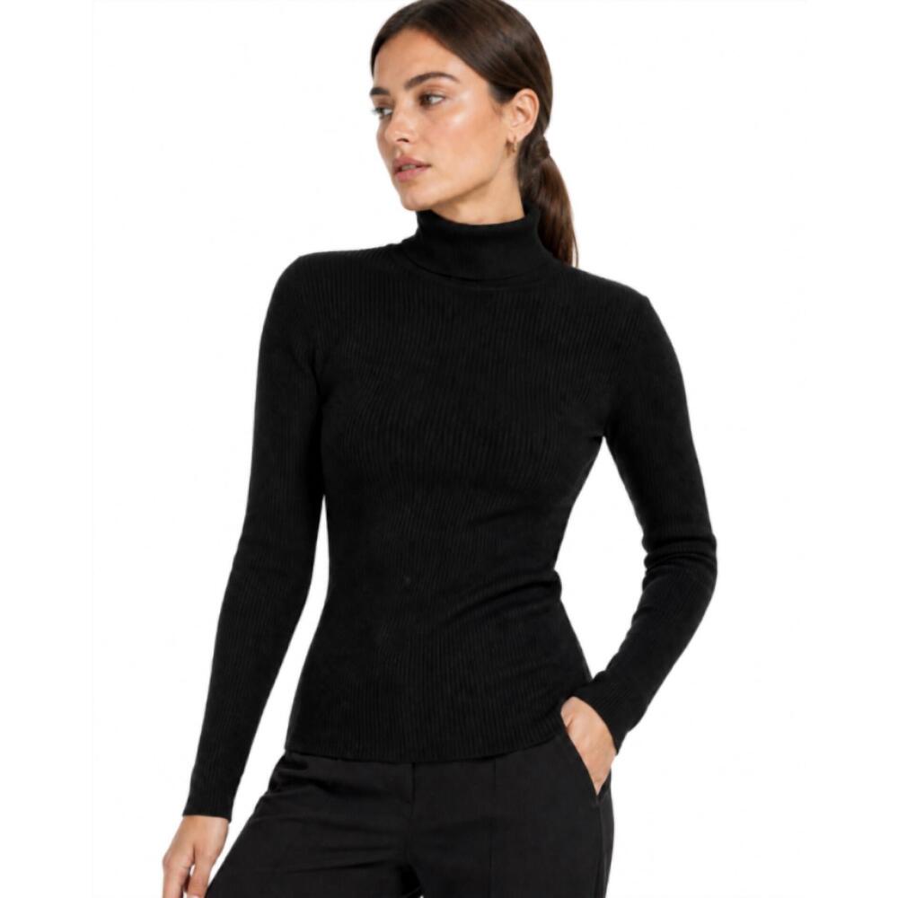 NEW THE ATHLETIC SIDE OF US osa's turtleneck sweater – ribbed sustainable knit i